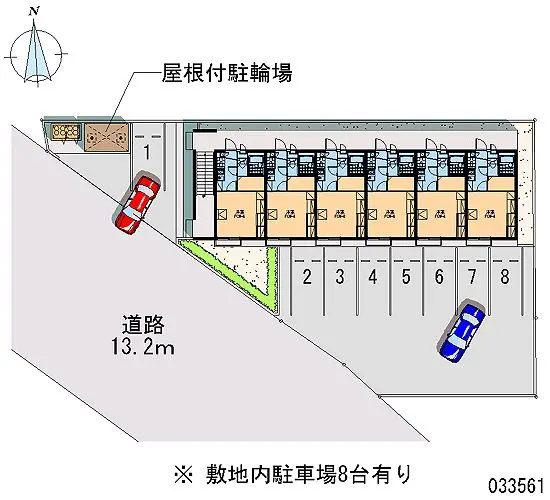 ★手数料０円★袋井市高尾　月極駐車場（LP）